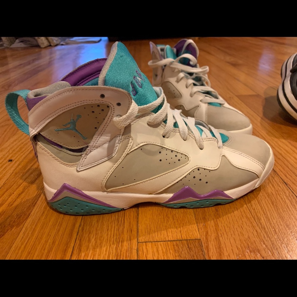 Air Jordan Retro 7  Girls “Natural Grey Blue”